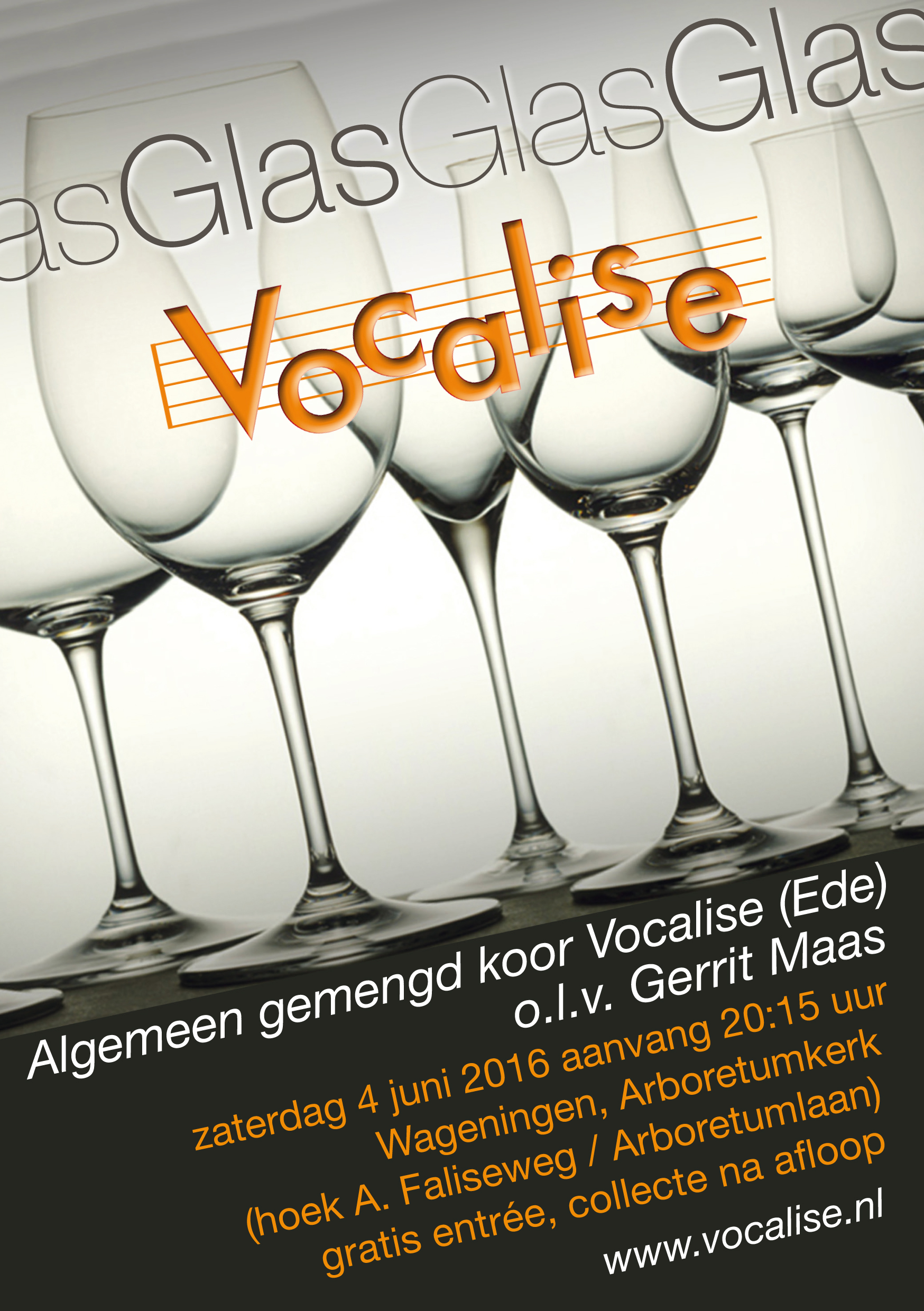 Zingend glas